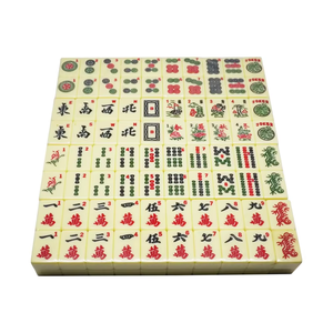 Juego de Fichas de Mahjong Portátiles de Lujo Personalizadas – Juego de Mahjong de Acrílico Impreso y Grabado OEM |   Suministro a granel para todos los países - Product Image 1