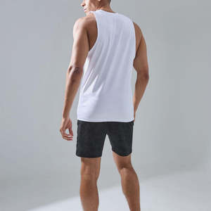 NESTA SPORTS Débardeur Personnalisé 100% Coton Blanc pour Hommes, Vêtement de Sport, Débardeur de Course, Débardeur Stringer, Musculation - Product Image 2