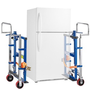 Carretilla Manual Comercial de Alta Resistencia, Capacidad de Carga de 3,950 lb, para Muebles y Equipos, Juego de 2 Carretillas de Acero Azul con Correas - Product Image 2