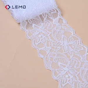 Tela de Encaje Africana, Tela de Encaje Bordada, Jacquard con Patrón Floral, Tejido Elástico para Vestidos de Novia y <span class=keywords><strong>Ropa</strong></span> <span class=keywords><strong>Interior</strong></span> - Product Image 6