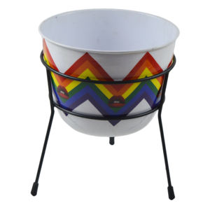 Accesorios Decorativos Arcoíris para el Día de San Valentín, Macetas con Temática LGBTQ, Decoración para el Hogar y Jardín, Macetas de Diseño de Lujo - Product Image 1