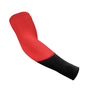 Manguitos de compresión personalizados con logo para deportes, ciclismo, baloncesto, protección UV, color negro - Product Image 4