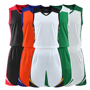 Premium Quality Basketball Uniform Customizable Team Logo Jersey And Shorts Moisture Control <b>Athletic</b> Wear For Matches - Product Image 5