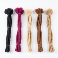 Estensioni di Dreadlock in Capelli Umani Colorati FH, Trecce Afro per Uomini/Donne