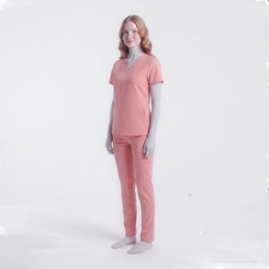 Women's Professional <b>Nursing</b> <b>Scrub</b> Set Medical Uniform Tops Pants Hospital Workwear - Product Image 3