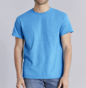 Camiseta en blanco Unisex de algodón 100% para transferencia de calor DTG logotipo bordado serigrafía camiseta personalizada Camisetas sin etiquetas para hombres - Product Image 2