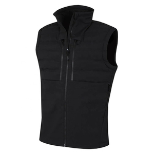 Gilet unisexe résistant au vent, chaud, ajustable avec cordon de serrage, deux poches zippées à l'arrière, polaire thermique 300g - Product Image 5