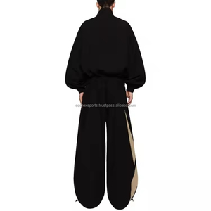 ชุดแจ็กเก็ตกันลมผ้าไนลอน2โทนสีสำหรับผู้ชายชุดกีฬาระบายอากาศได้ดีไซส์ใหญ่ซักได้ - Product Image 2