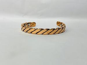 Brass Trendy Bangle <b>Bracelet</b> for Men Women Adjustable Open <b>Cuff</b> Traditional Wellness Jewelry Gift - Product Image 1