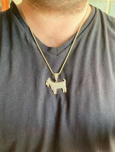 Collar con Colgante de Perro con Incrustaciones de Moissanita, Joyería de Lujo Estilo Hip Hop con Dije de Animal Brillante para Hombres y Mujeres - Product Image 6