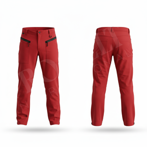 Pantalon de moto 100% polyester de haute qualité avec protections genoux et tibias, respirant et extensible, pour motocross et protection des motards - Product Image 6