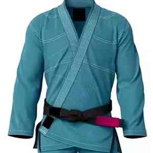 Professional Durable Brazilian Jiu Jitsu Gi Uniforms (BJJ) for Judo Training Competition Black/Blue/White/<b>Pink</b> Unisex - Product Image 5