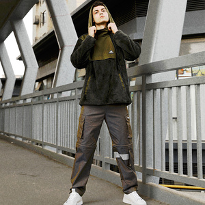 OEM Best Quality <b>Men's</b> Leather Stand Collar Waterproof Eco-Friendly Breathable Canvas Winter <b>Jacket</b> Custom Front Vintage High - Product Image 6