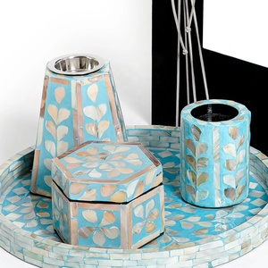 Ramadan <b>Eid</b> Mubarak High Quality Mother of Pearl Inlay Bakhoor burner Mubkhar Incense burner Suitable for Ramadan <b>Eid</b> <b>Gifts</b> - Product Image 5