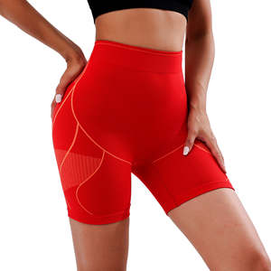 Shorts de yoga pour femmes à motif écossais, extensibles dans quatre directions, respirants, à séchage rapide, haute élasticité, haute qualité, pour le fitness, la gym, la course à pied et les sports - Product Image 1