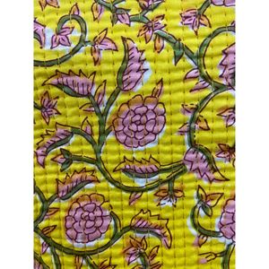 Sac fourre-tout pour femme en coton biologique de couleur unie jaune, style bohème, ouverture supérieure, deux poignées, utilisation toutes saisons, léger, printemps été - Product Image 4