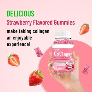 Gomitas de Colágeno de Alta Calidad, Gomitas de Colágeno de Grado Alimenticio, Fórmula Nutricional Masticable Premium, Fabricante Mayorista Exportador - Product Image 3