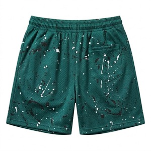 Shorts de basket-ball surdimensionnés pour hommes, streetwear, respirants, en mesh, shorts de sport - Product Image 2