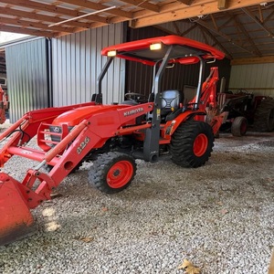 Tractor Kubota B26 TLB listo para usar, tractor de ruedas 4x4 con retroexcavadora, tractor compacto para granja con cucharón frontal y excavadora trasera - Product Image 4