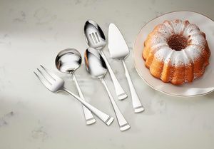 Juego de Cubiertos de 5 Piezas, Juego de Cubiertos de Acero Inoxidable para Mesa de Comedor, para el Hogar, Restaurante, Hotel, Cocina - Product Image 3