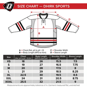 Maillot de hockey sur glace personnalisé sublimé, uniforme d'équipe classique, 100 % polyester, maille épaisse, noir, rouge, blanc, fabricant OEM - Product Image 6