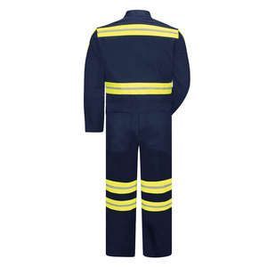 Professional Hi Vis ANSI Class 2 Waterproof Cotton <b>Work</b> Coveralls with Custom Logo Unisex Safety Clothing New Arrival Pakistan - Product Image 3