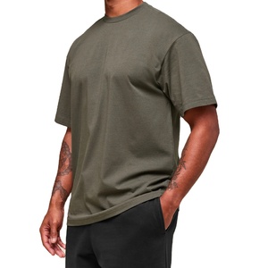 Camisetas de Hombre, Nuevas, Elegantes, Cuello Redondo, Manga Corta, Corte Regular, 220 GSM, Transpirables, de Secado Rápido, 100% Algodón, Precio Bajo, Alta Calidad - Product Image 1