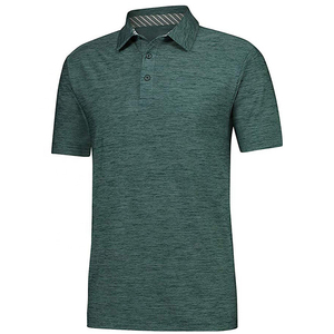 Wholesale High Quality <b>Button</b> Closure Breathable Casual Polo <b>Shirts</b> with Custom Logo Front <b>Half</b> Sleeve for Men Polo <b>Shirt</b> - Product Image 3
