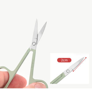 Ciseaux à sourcils multifonctionnels, ciseaux de beauté pour cils, logo personnalisé, outil de beauté cosmétique ANAAIF - Product Image 4