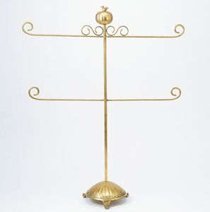 European Classic Style Metal Jewelry Rack Desktop <b>Dressing</b> <b>Table</b> <b>Storage</b> for Earrings and Necklace Sorter for Metal Jewelry - Product Image 2