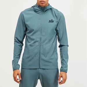 Conjuntos de Chaqueta Cortavientos Profesionales para Hombre, Chaqueta de Exterior y Pantalones a Juego, Ropa Deportiva, Fábrica OEM ODM - Product Image 2