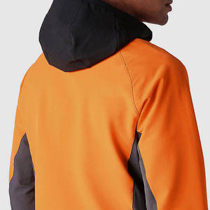 Custom Men's Puffer <b>Jacket</b> Zipper Closure <b>Waterproof</b> Windproof Hooded Running Hiking Outdoor Quick Dry Breathable ODM - Product Image 3