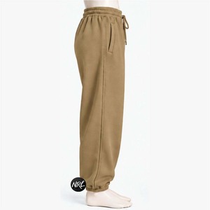 Wholesale Premium <b>Mens</b> Green High Waist Wide Leg Sweat <b>Pants</b> With Multiple Pockets Breathable Premium Quality <b>Summer</b> Wear Trendy - Product Image 3