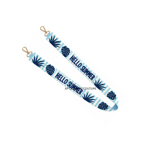 Sangles de sac à main pour femme, personnalisées, brodées, ornées de perles de verre, noires et dorées, Nouvelle Arrivée, Éclat Étincelant, Jour de Match - Product Image 6