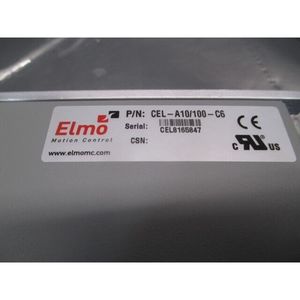 Contrôleur de mouvement ELMO CEL-A10/100-C6, Moteur servo - Équipements et pièces semi-conducteurs d'occasion de renommée mondiale chez - Product Image 5