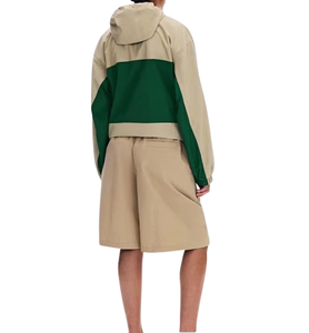 Chaqueta Cortavientos con Capucha Ajustable, Forro de Malla, Cremallera Lateral, Impermeable, Ligera, para Mujer, Ideal para Senderismo - Product Image 4