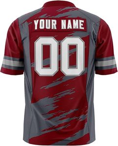 Maillot de football américain haut de gamme, impression numérique par sublimation, pour clubs, écoles et organisations sportives - Product Image 2