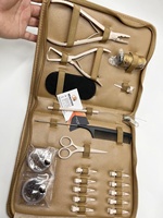 Kit d'outils d'extension de cheveux professionnel de haute qualité en acier inoxydable Durable Nude Micro perles fil ciseaux pince à cheveux pince