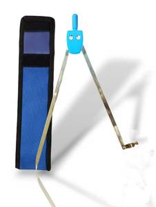 Compas à crayon en laiton de qualité supérieure avec molette de réglage, outil de arrondissement de précision pour la géométrie, le dessin et le traçage - Product Image 5