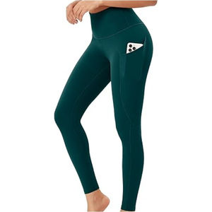 Leggings de yoga et de fitness pour femmes en spandex et polyester de haute qualité, taille mi-haute, respirants et à séchage rapide - Product Image 5