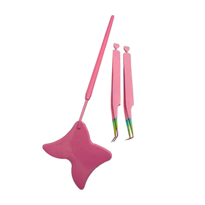 Pinzas Profesionales Japonesas de Acero Inoxidable para Pestañas, Sostenibles, con Punta de Volumen Arcoíris, Herramienta de Extensión de Pestañas - Product Image 6
