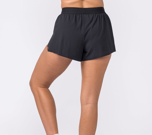 Women's Summer Spandex/Cotton Casual Shorts Breathable Wide Leg <b>Pants</b> with Pocket Regular Fit Plain Dyed <b>High</b> <b>Waist</b> Eco-Friendly - Product Image 3