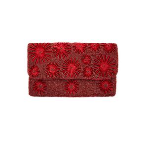 Elegante bolso de mano bordado a mano con cuentas para ocasiones especiales, bolso de mano con bordado de cuentas de colores y trabajo artístico. - Product Image 4