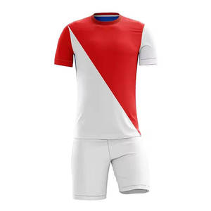เสื้อเจอร์ซีย์แพเดลแบบยูนิเซ็กซ์ สีแดงขาว ผ้าระบายอากาศ แห้งเร็ว เป็นมิตรกับสิ่งแวดล้อม แขนสั้น โพลีเอสเตอร์ ชุดกีฬา - Product Image 2