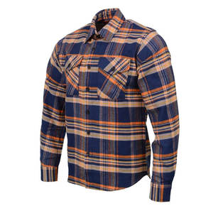 Camisas casuales de manga larga para hombre de marca privada personalizadas en venta, camisas casuales de manga larga para hombre de corte regular - Product Image 3