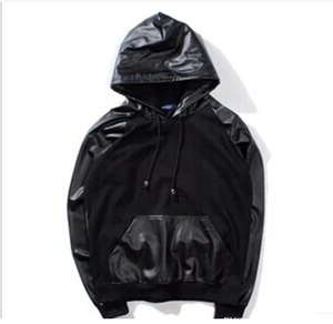 Custom Men's Premium Polyester Windproof Oversized Hoodie <b>Jacket</b> Casual Streetwear OEM ODM Winter - Product Image 1