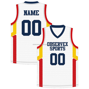 Uniformes de Baloncesto Personalizados Estilo Hip-Hop Urbano, Reversibles, con Logotipo Sublimado, Malla Transpirable - Product Image 1