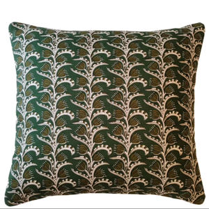 Housse de coussin rectangulaire TheFabira 100% coton, de haute qualité, écologique, lavable, couleur unie, moderne, personnalisable, avec fermeture éclair - Product Image 1