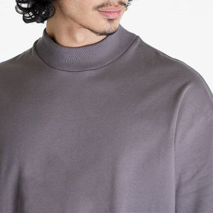 T-shirt unisexe col rond en coton doux de qualité supérieure, manches courtes, uni, décontracté, respirant et confortable pour l'été – Vente en gros - Product Image 3