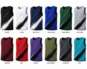 Débardeur Sportif Homme HMA Sports Apparels Noir Uni Col Rond Séchage Rapide 100% Polyester Tricoté 160g Détection des Aiguilles Avant/Arrière - Product Image 6